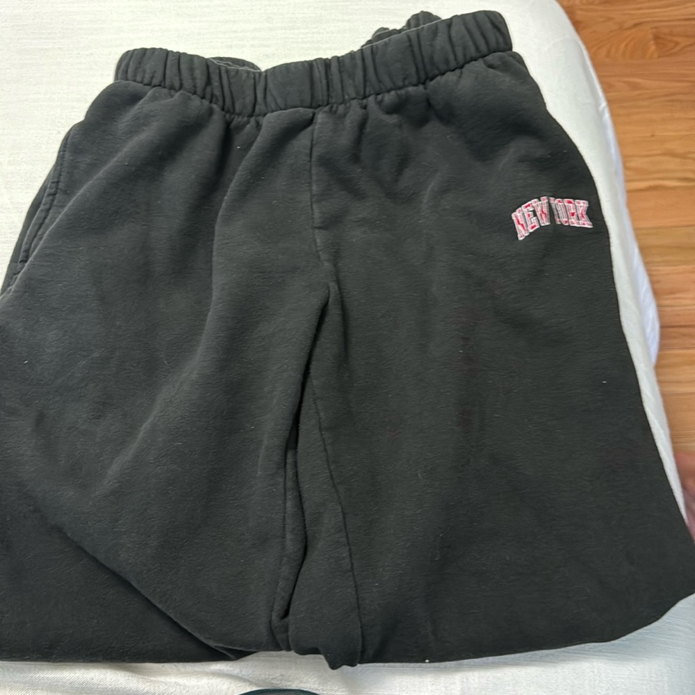 Black sweatpants
